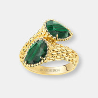 Bague toi et moi serpent bohème, motifs s