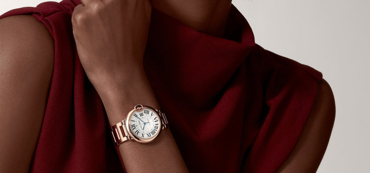 Montre ballon bleu de cartier