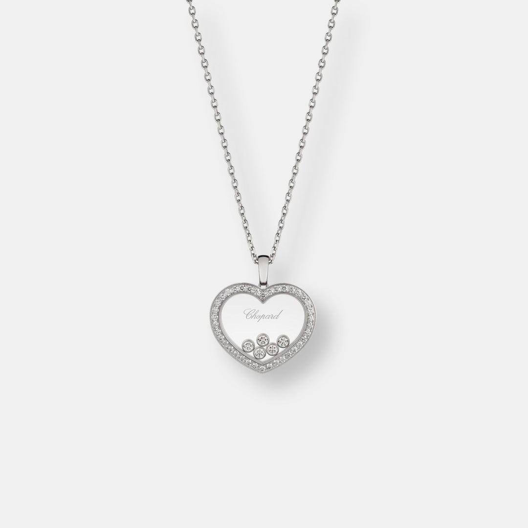 Pendentif happy diamonds coeur