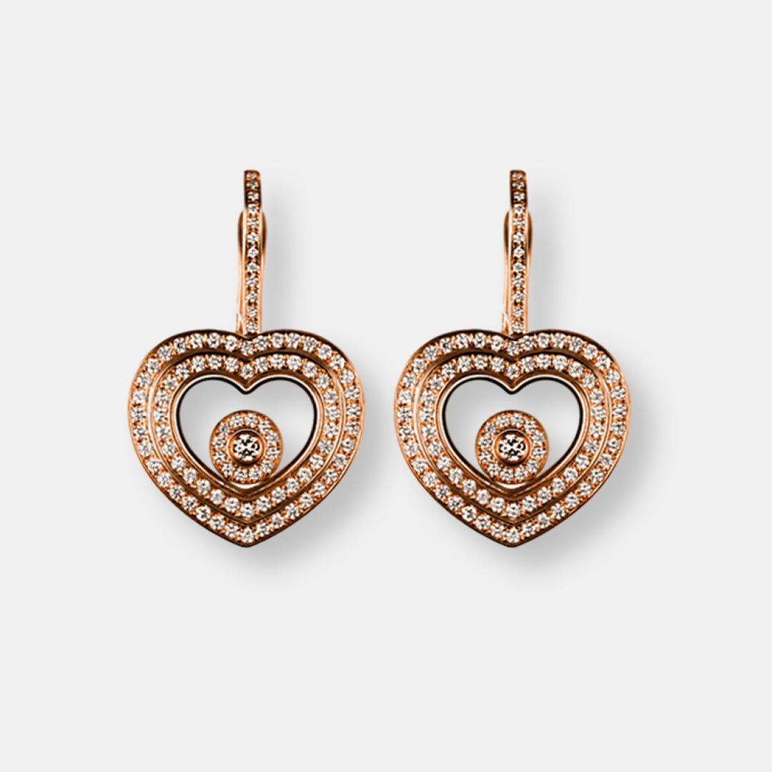 Boucles d'oreilles happy diamonds