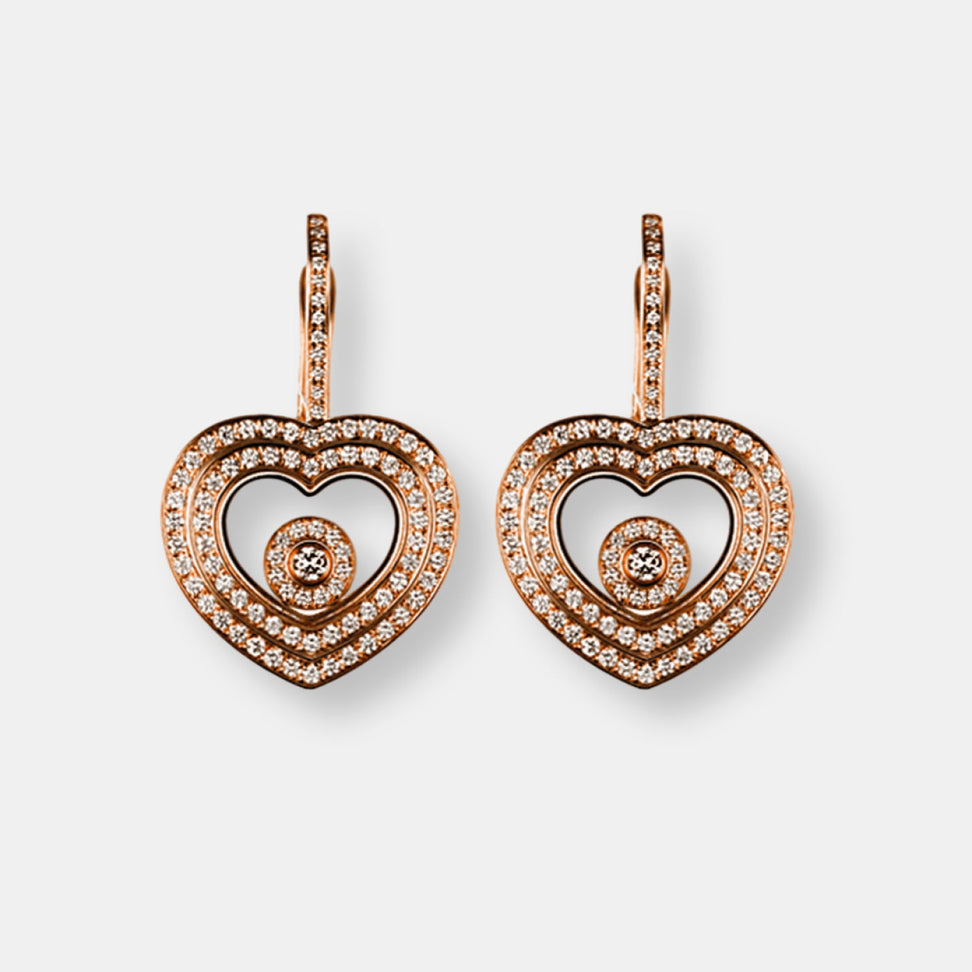 Boucles d'oreilles happy diamonds