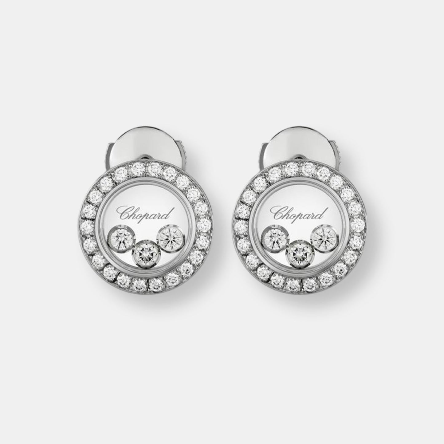 Boucles d'oreilles happy diamonds