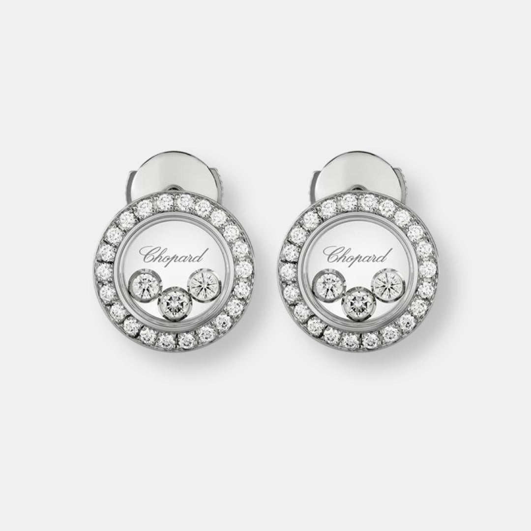 Boucles d'oreilles happy diamonds