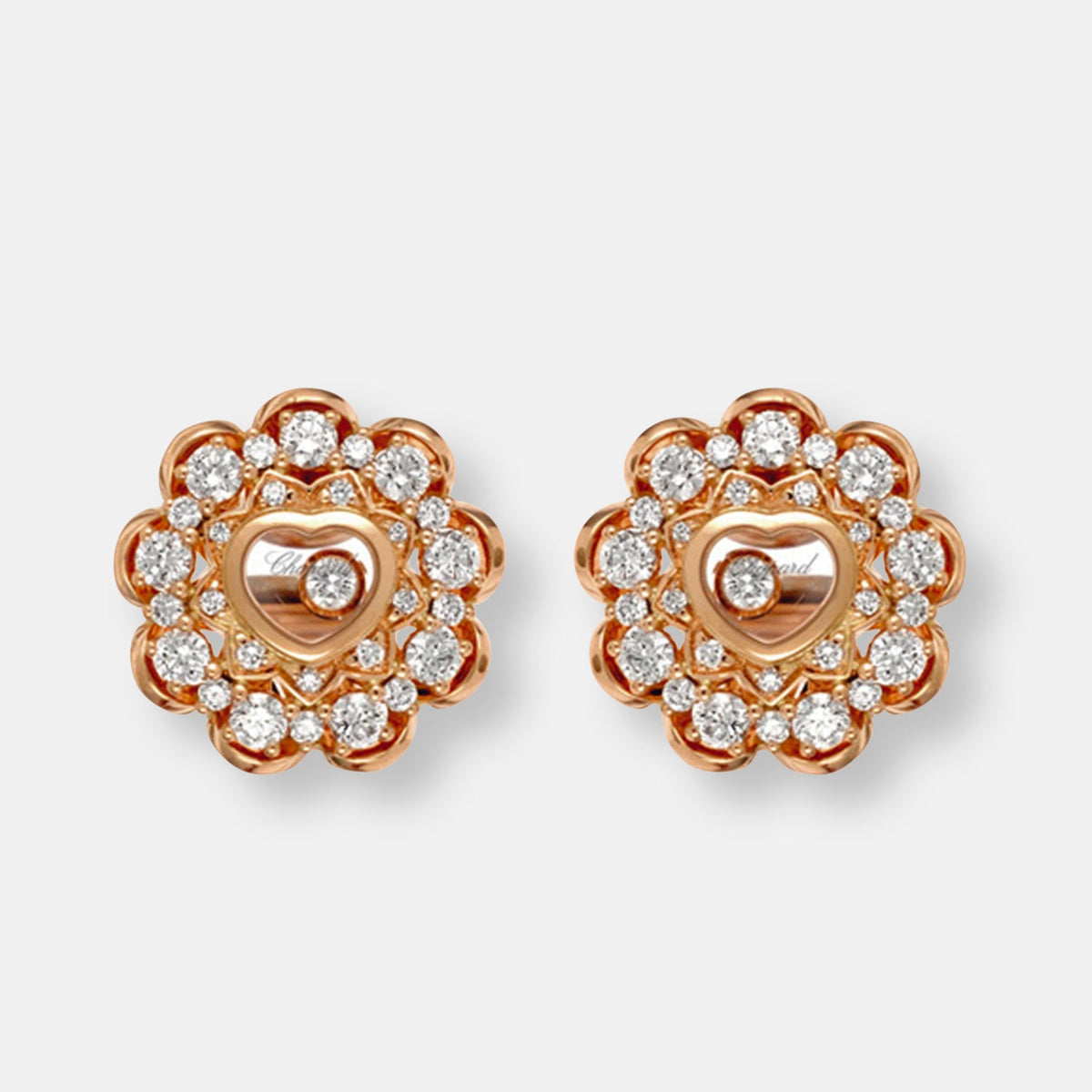 Boucles d'oreilles happy diamonds