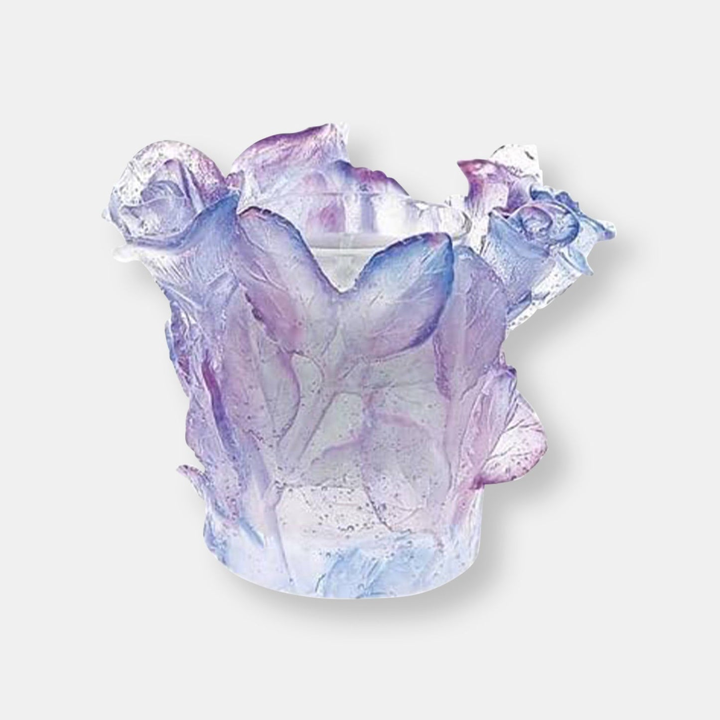 Bougie roses bleu