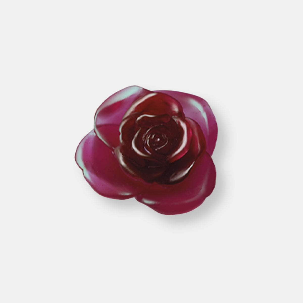 Fleur décorative rouge rose passion