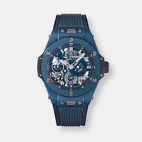 Montre big bang meca-10 céramique bleu