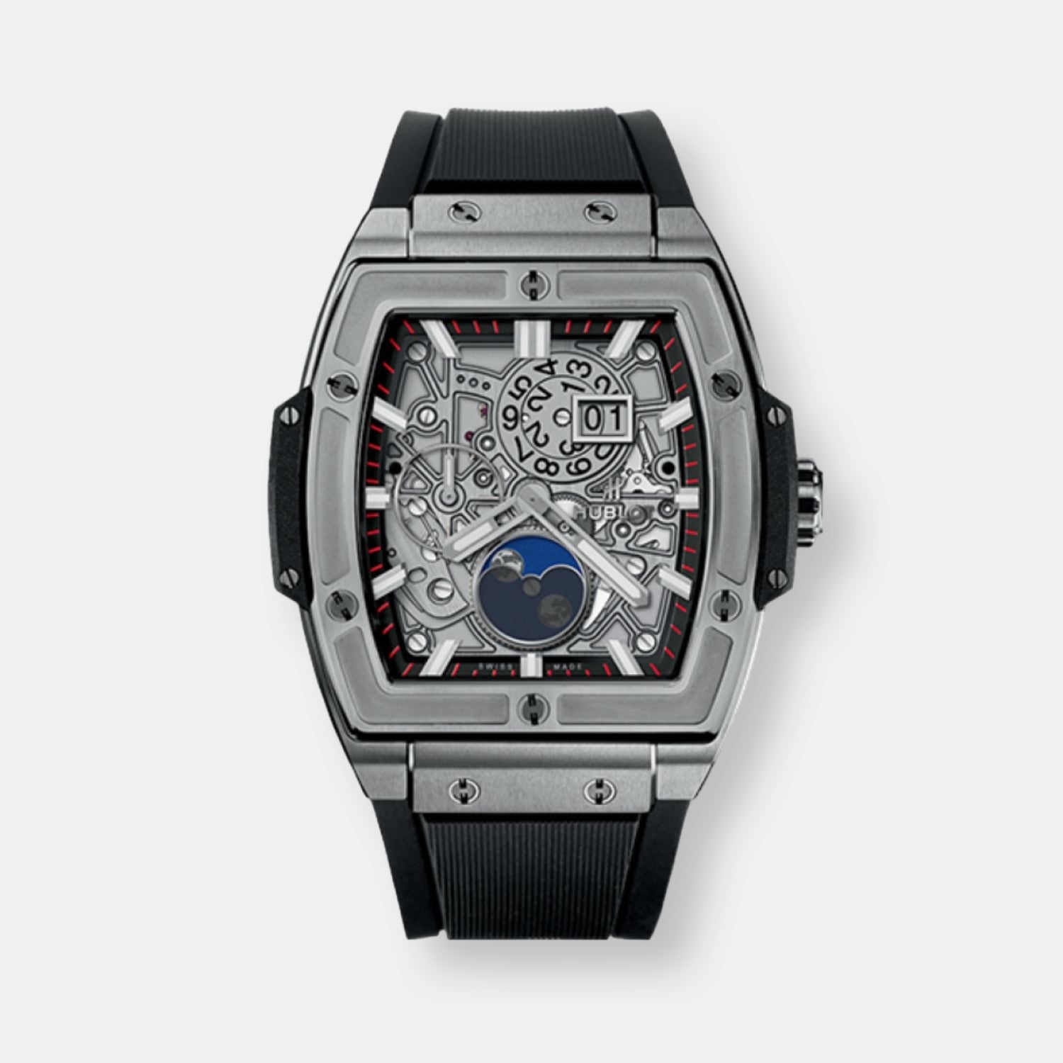 Montre spirit of big bang moonphase titanium