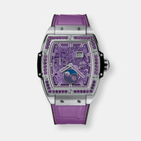 Montre spirit of big bang moonphase titanium purple