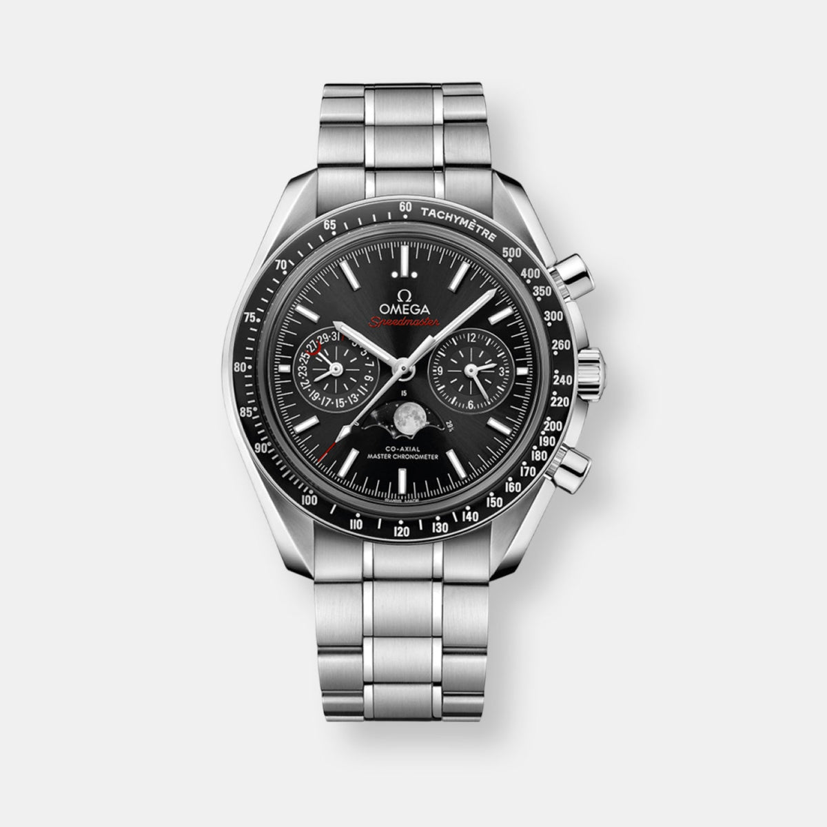 Montre speedmaster phases de lune co-axial master chronometer moonphase chronograph 44.25mm