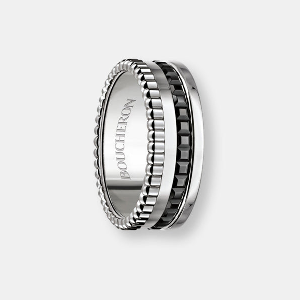 Bague quatre black edition small