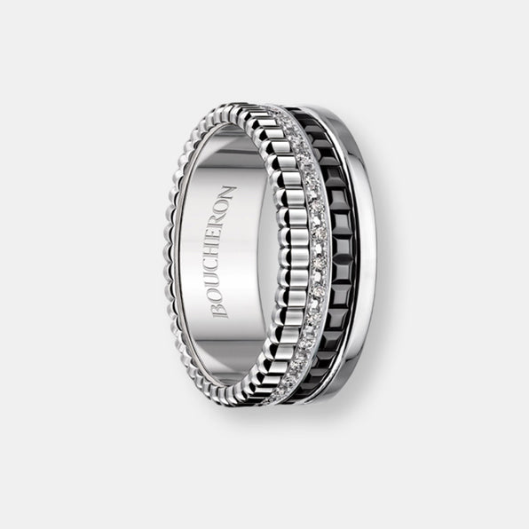 Bague quatre black edition small