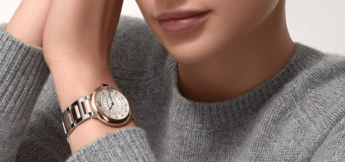 Montre ballon bleu de cartier