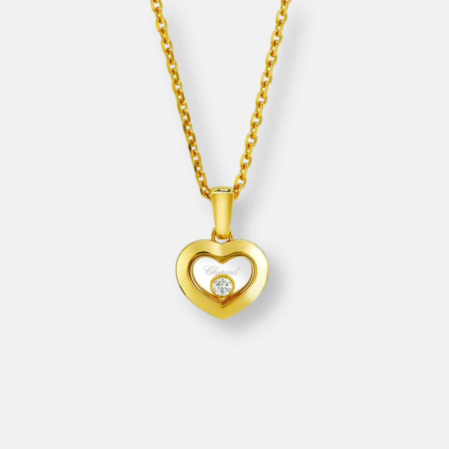 Pendentif happy diamonds coeur