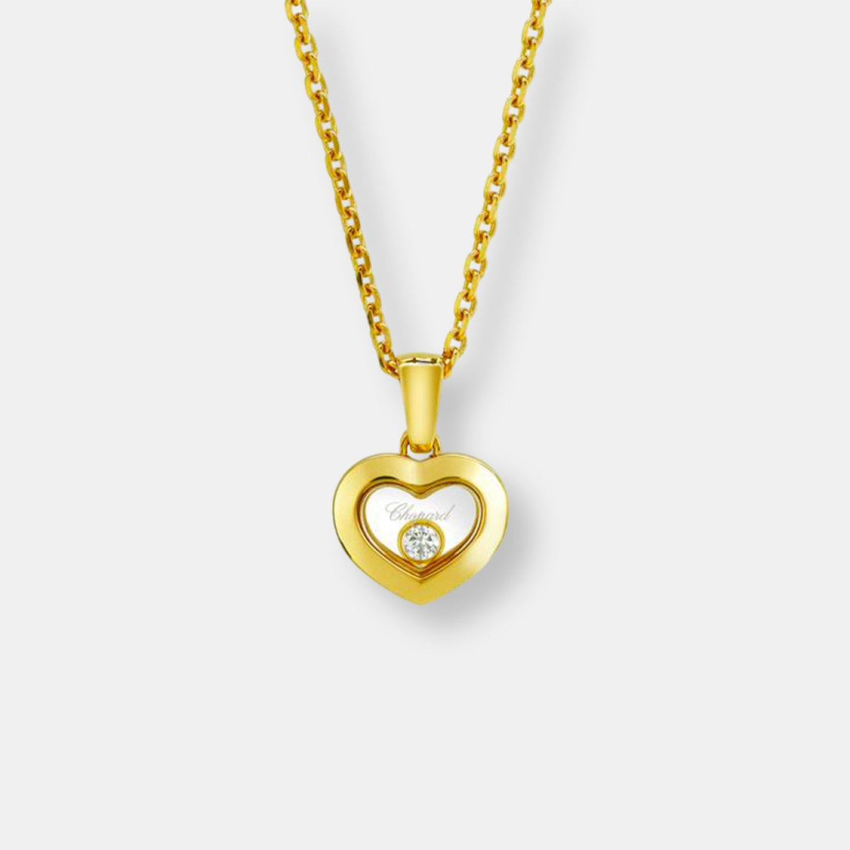 Pendentif happy diamonds coeur
