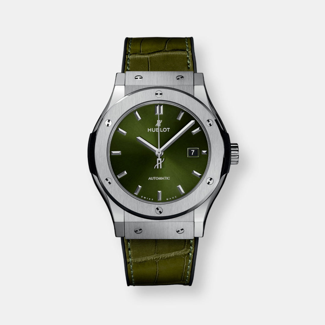 Montre classic fusion green titanium