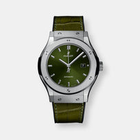 Montre classic fusion green titanium