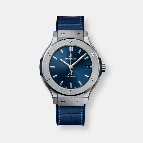 Montre classic fusion titanium blue