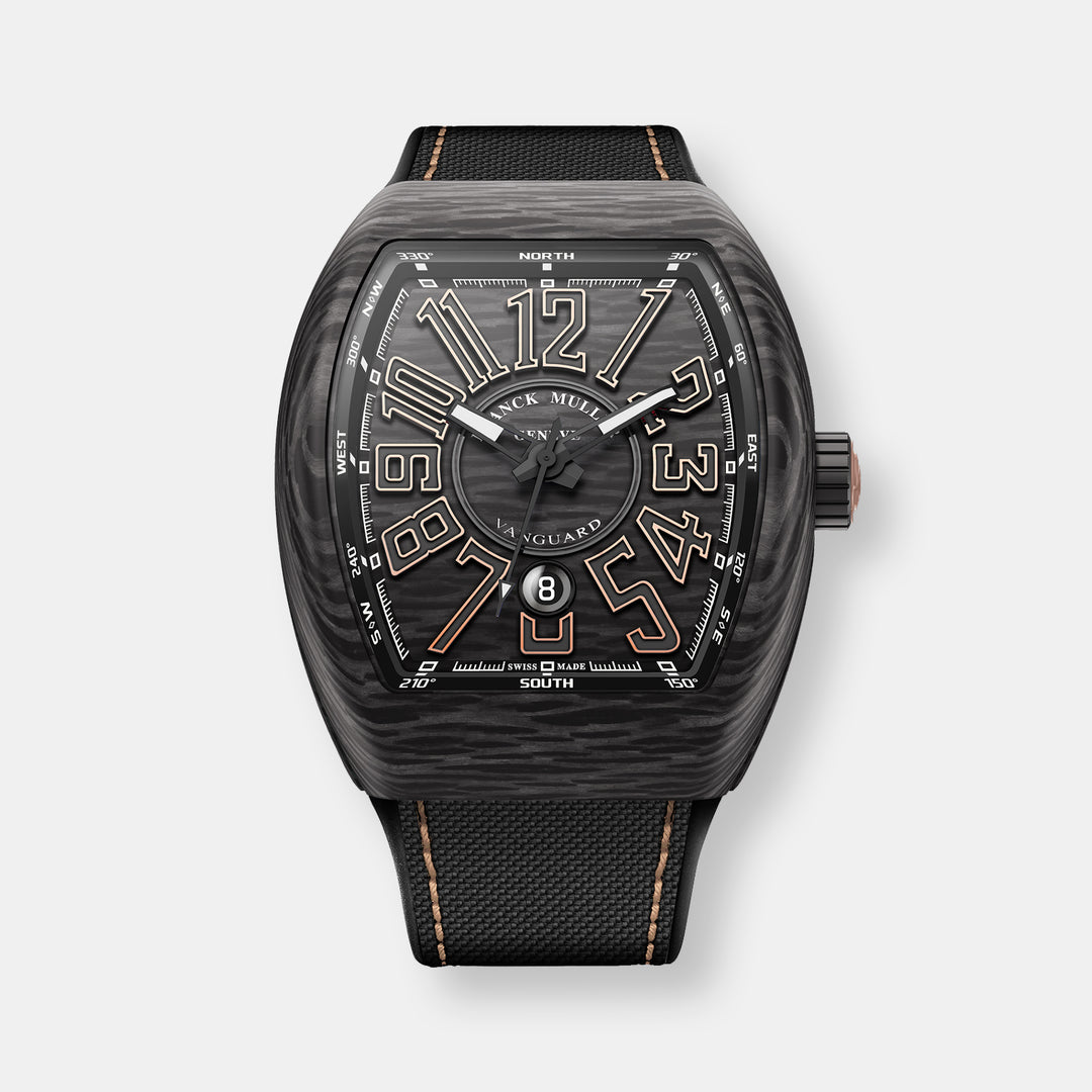 Montre vanguard carbon all black
