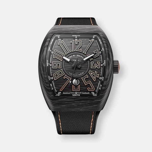 Montre vanguard carbon all black