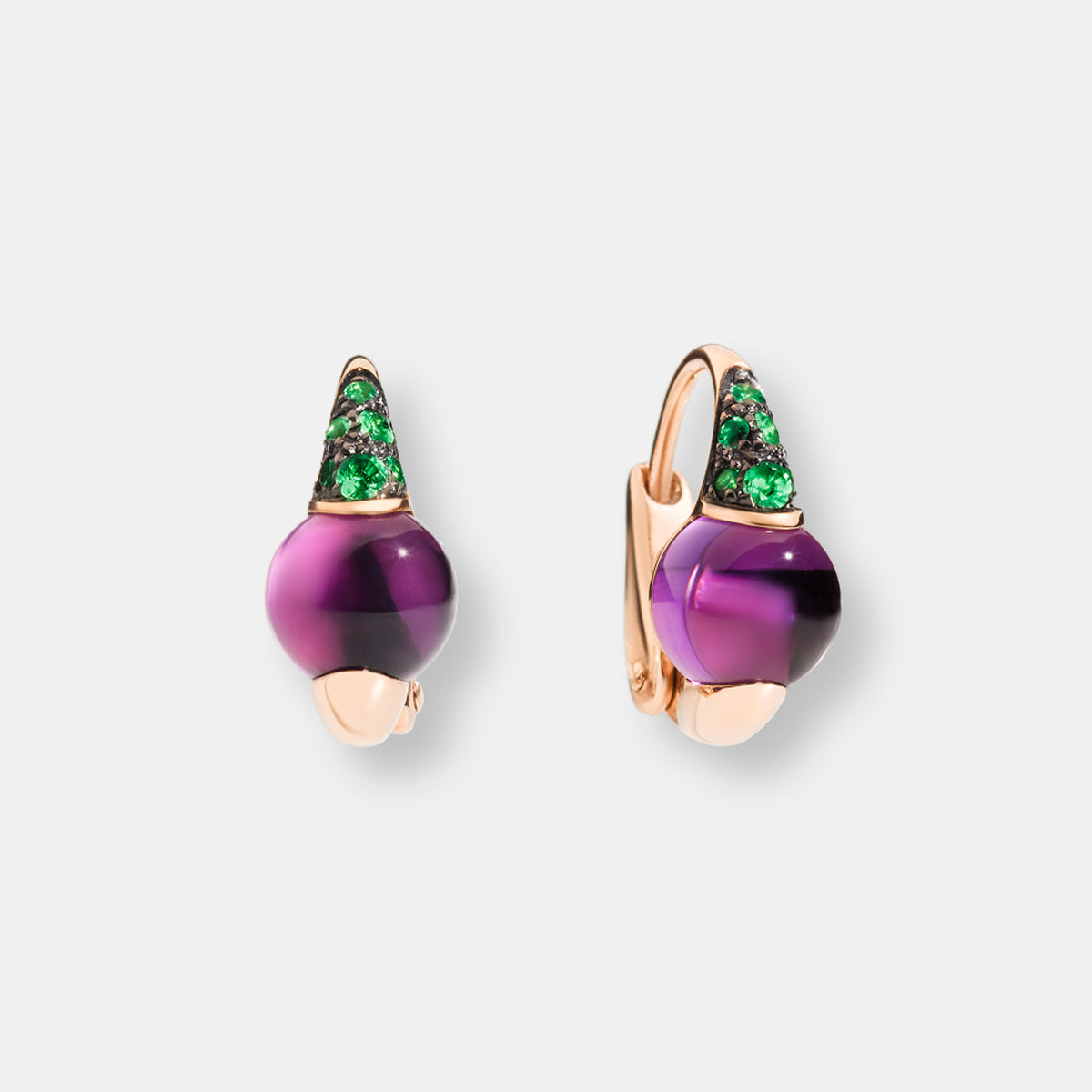 Boucles d'oreilles m'ama non m'ama