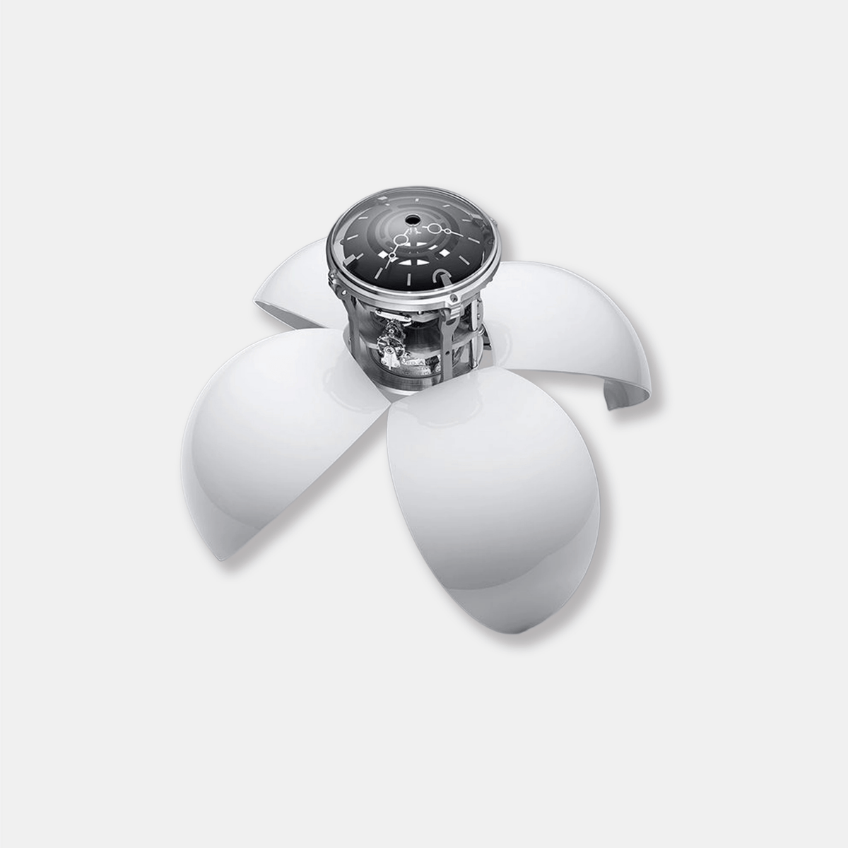 Orb white laquered