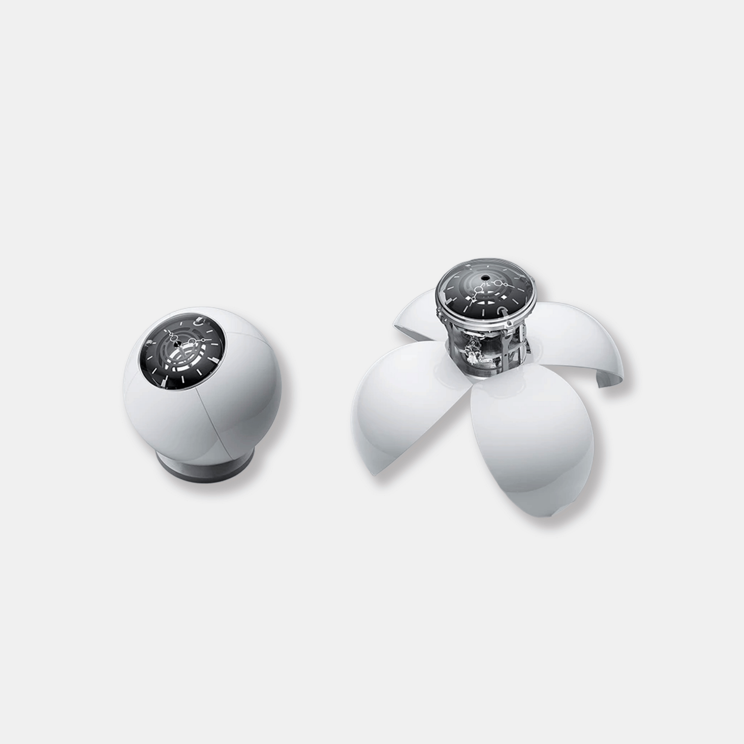 Orb white laquered