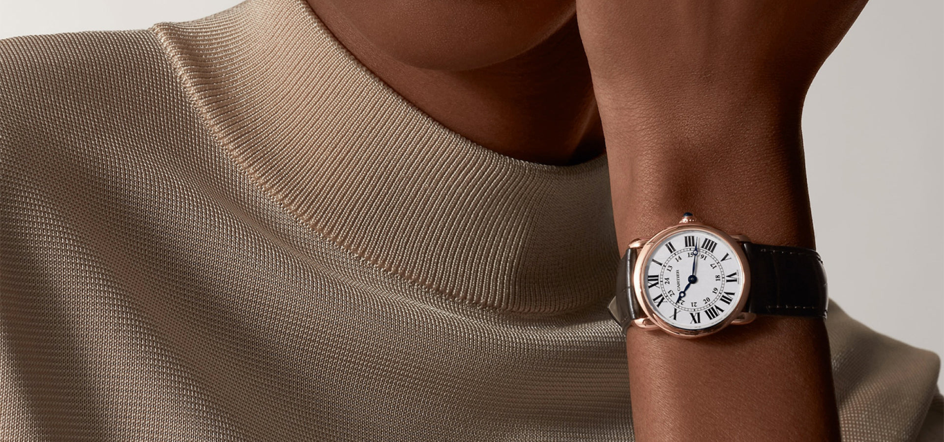 Montre ronde louis cartier