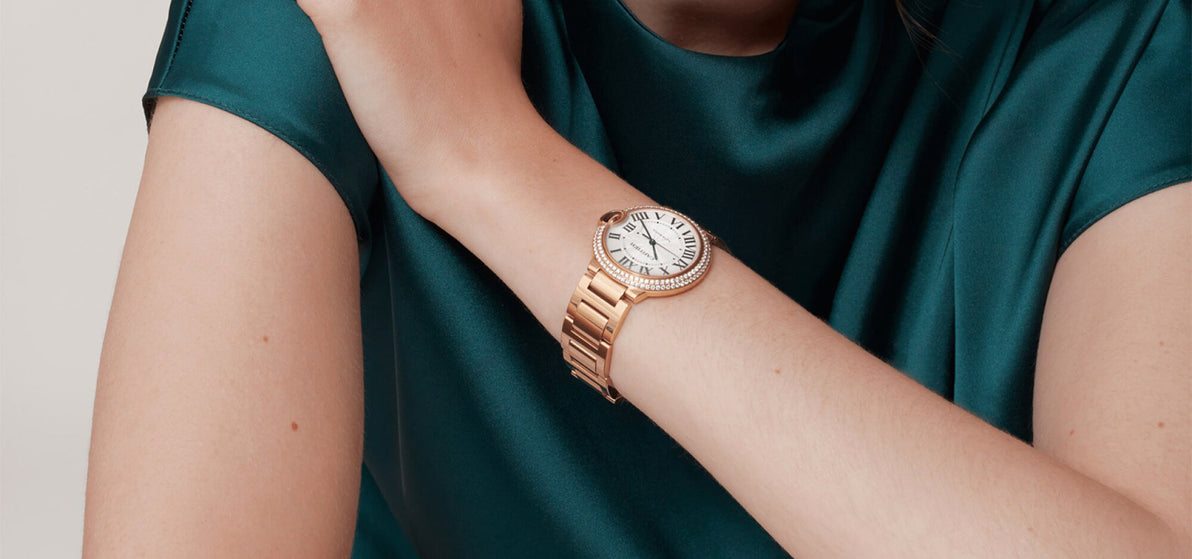 Montre ballon bleu de cartier