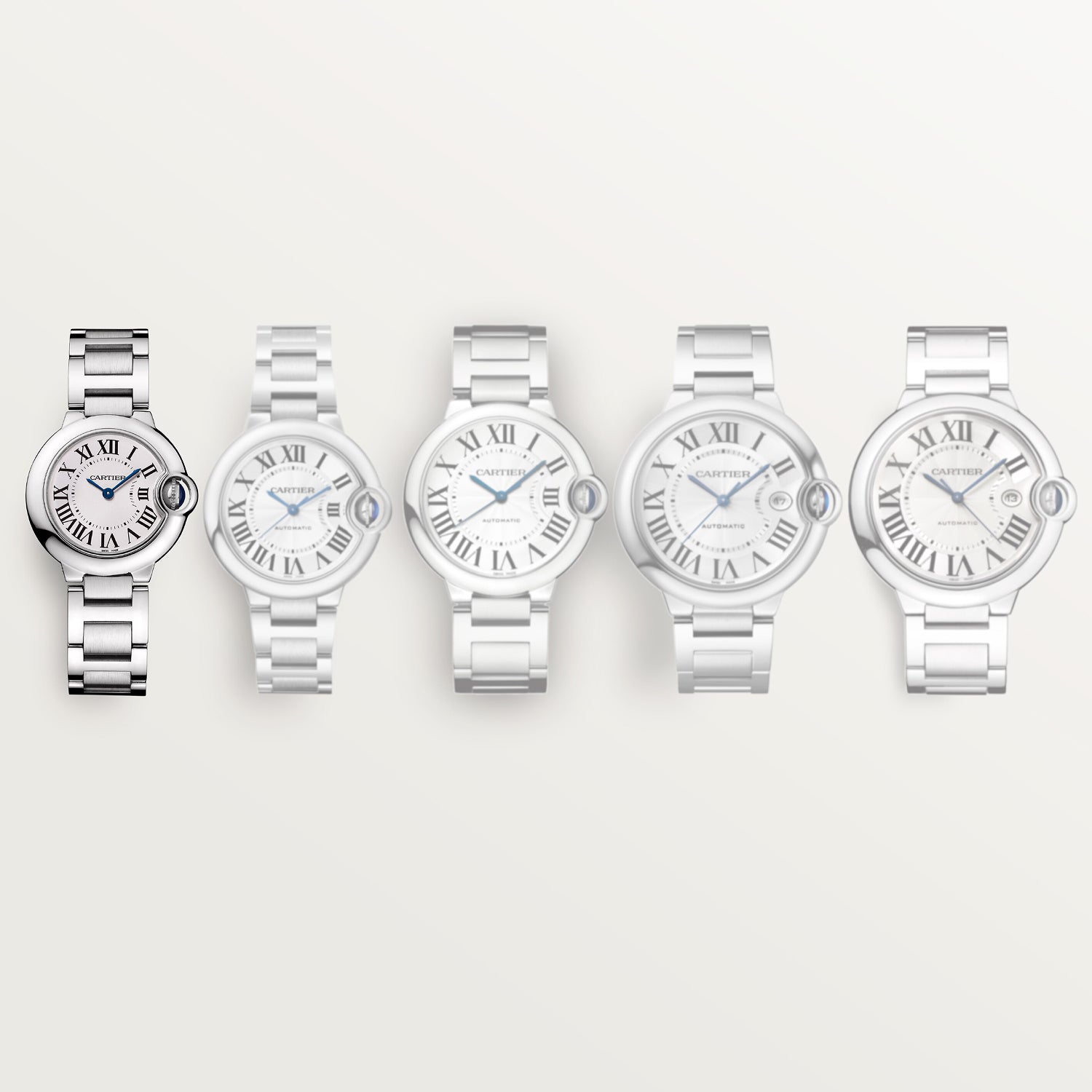 Montre ballon bleu de cartier