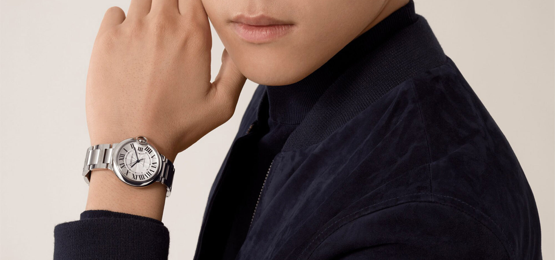 Montre ballon bleu de cartier