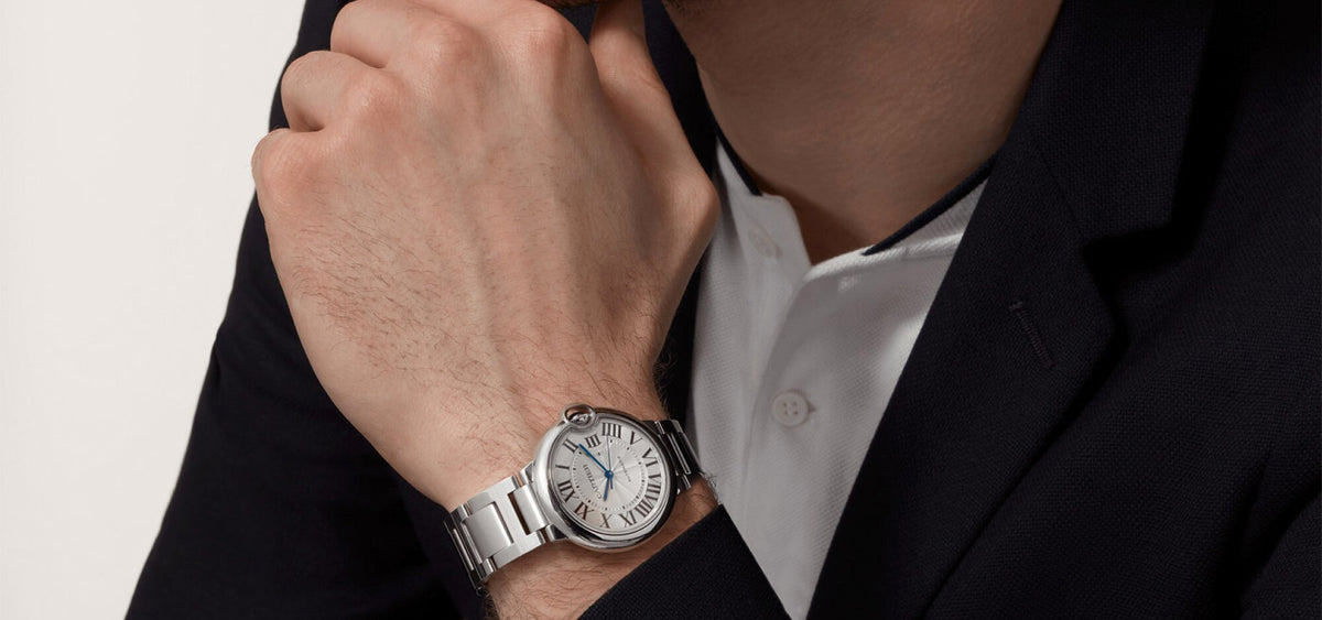 Montre ballon bleu de cartier