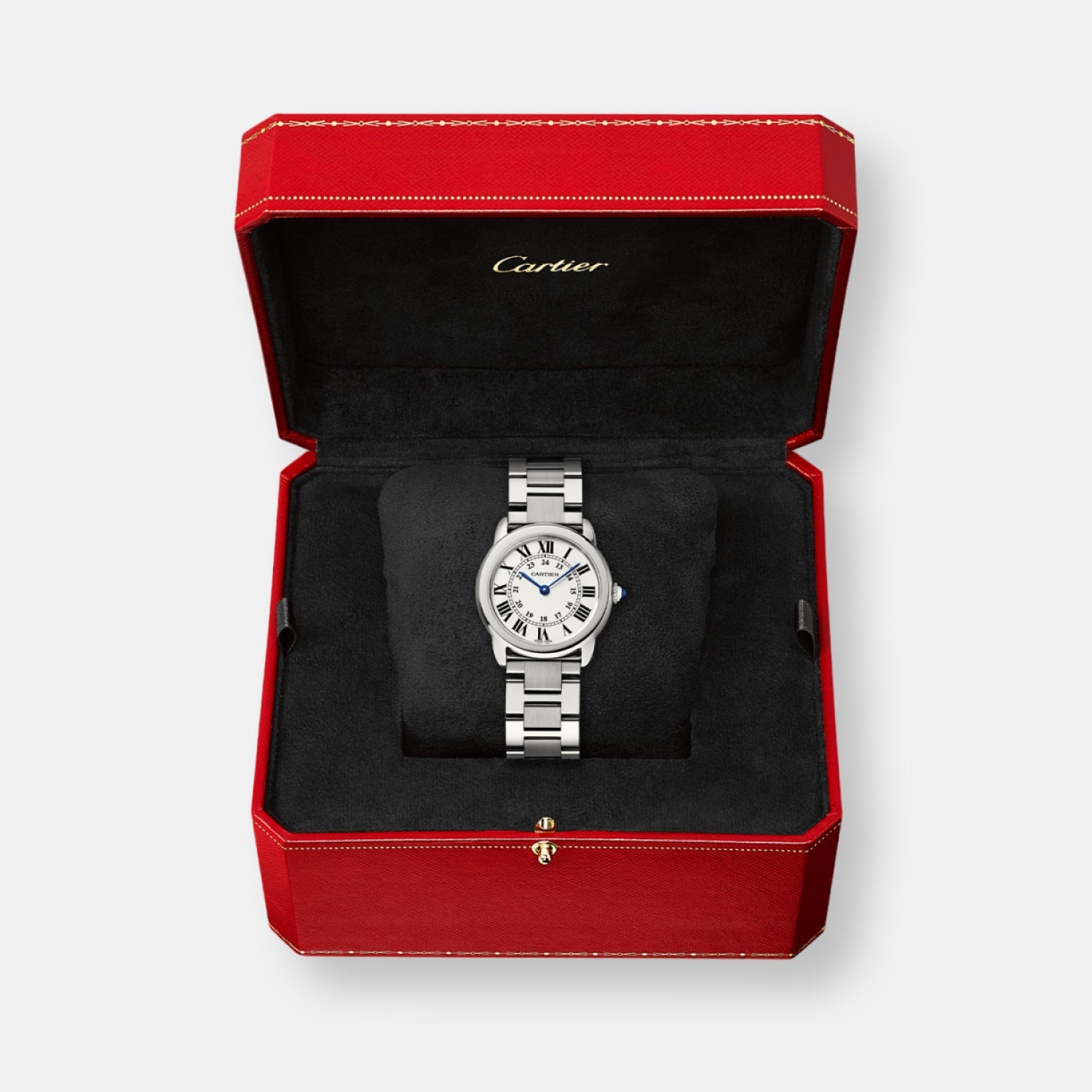 Montre ronde solo de cartier