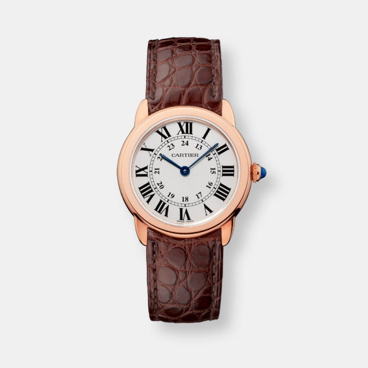 Montre ronde solo de cartier