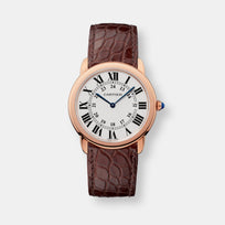 Montre ronde solo de cartier