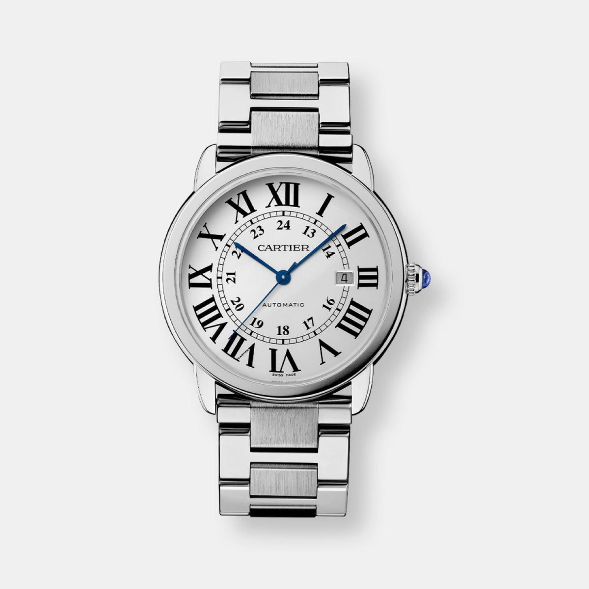 Montre ronde solo de cartier