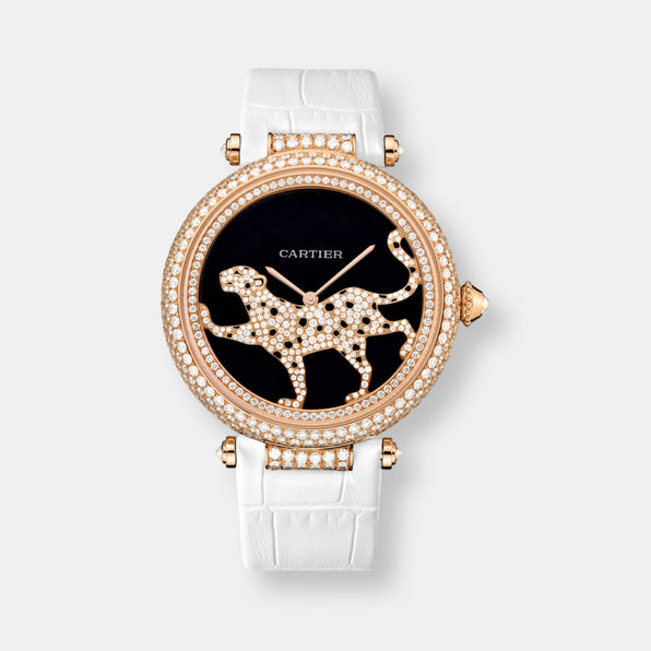 Montre joaillière panthère de cartier