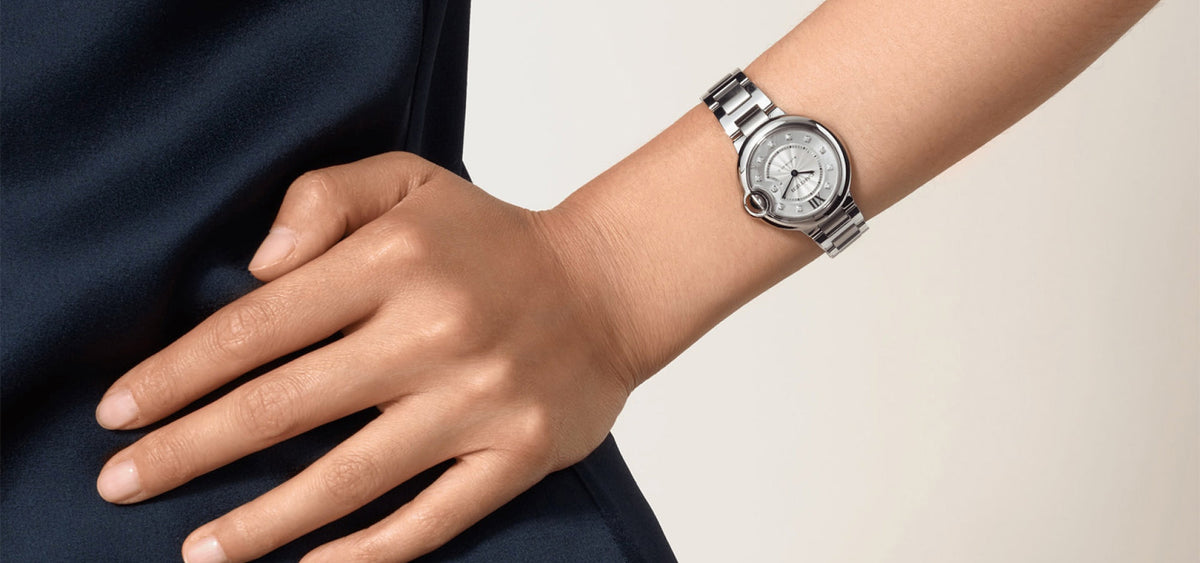 Montre ballon bleu de cartier