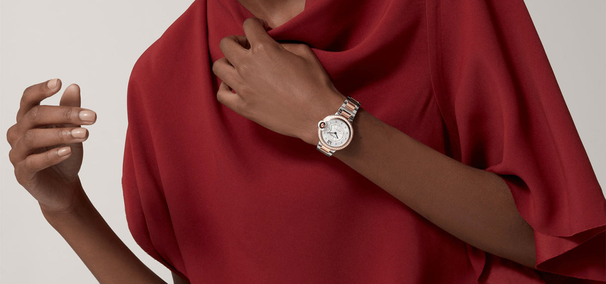 Montre ballon bleu de cartier