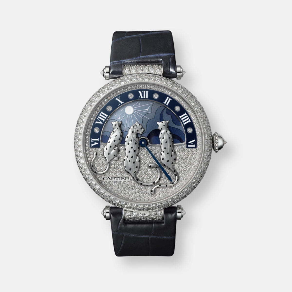Montre joaillière panthère