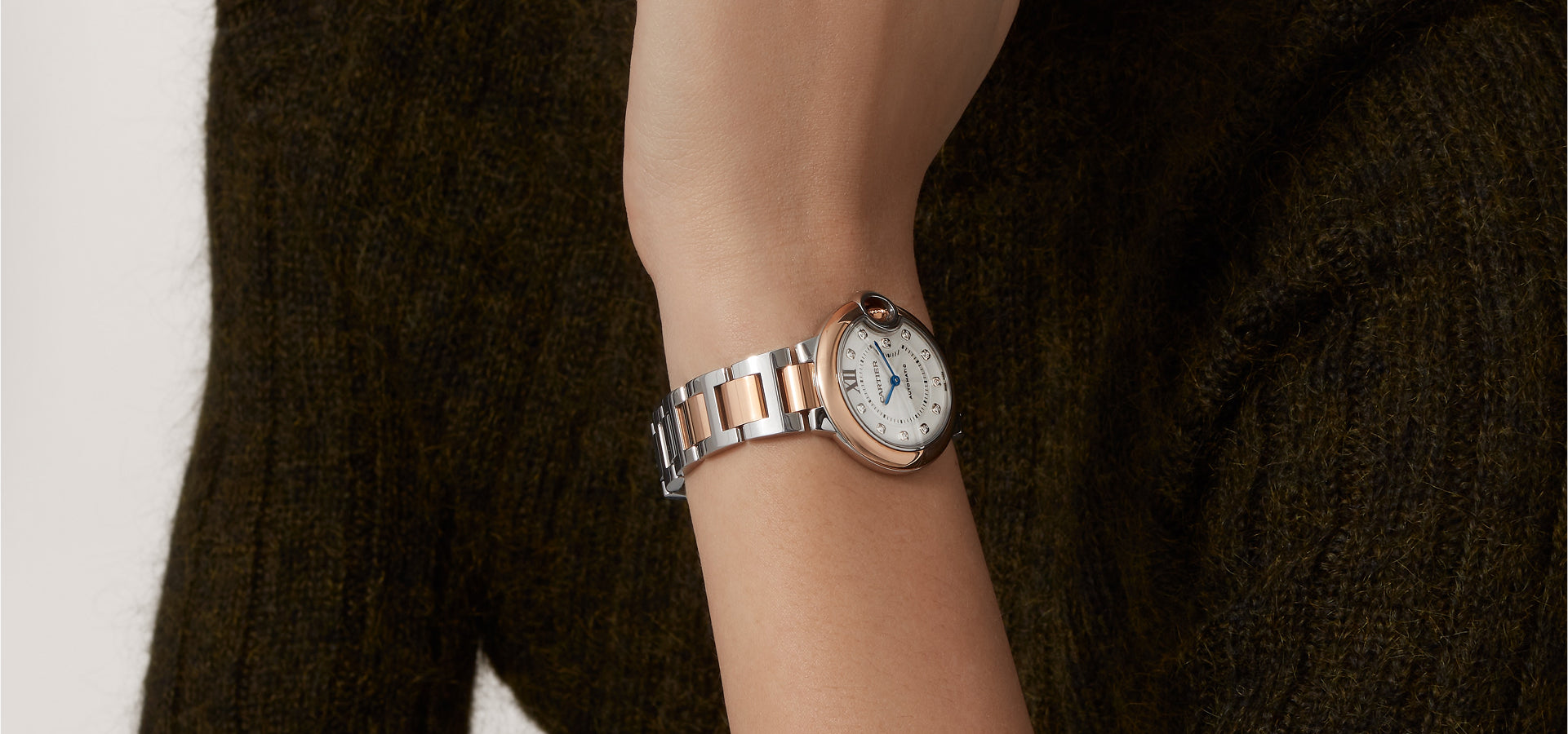 Montre ballon bleu de cartier