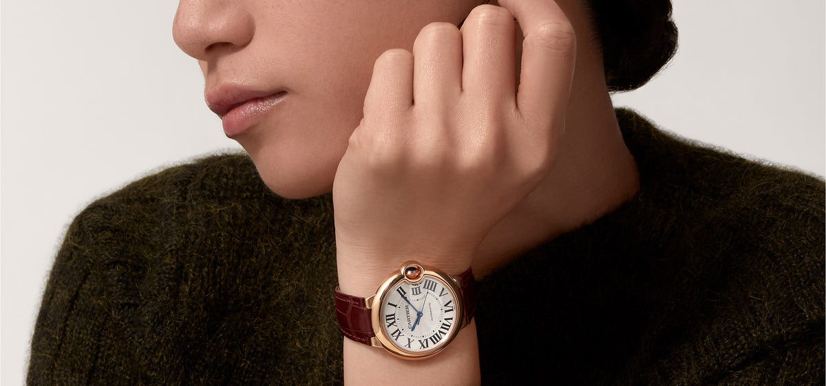 Montre ballon bleu de cartier
