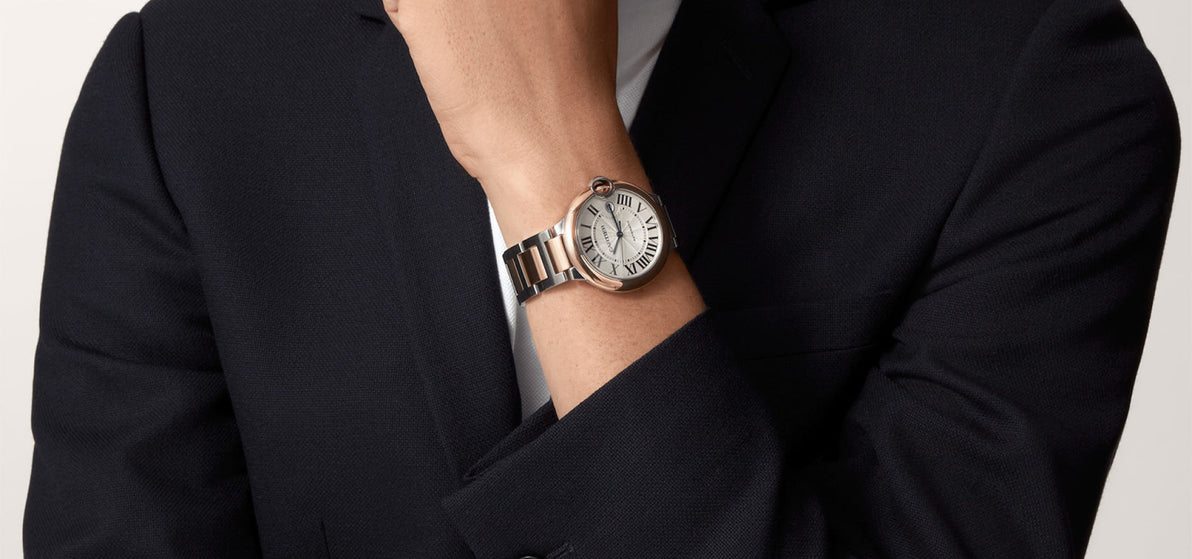 Montre ballon bleu de cartier