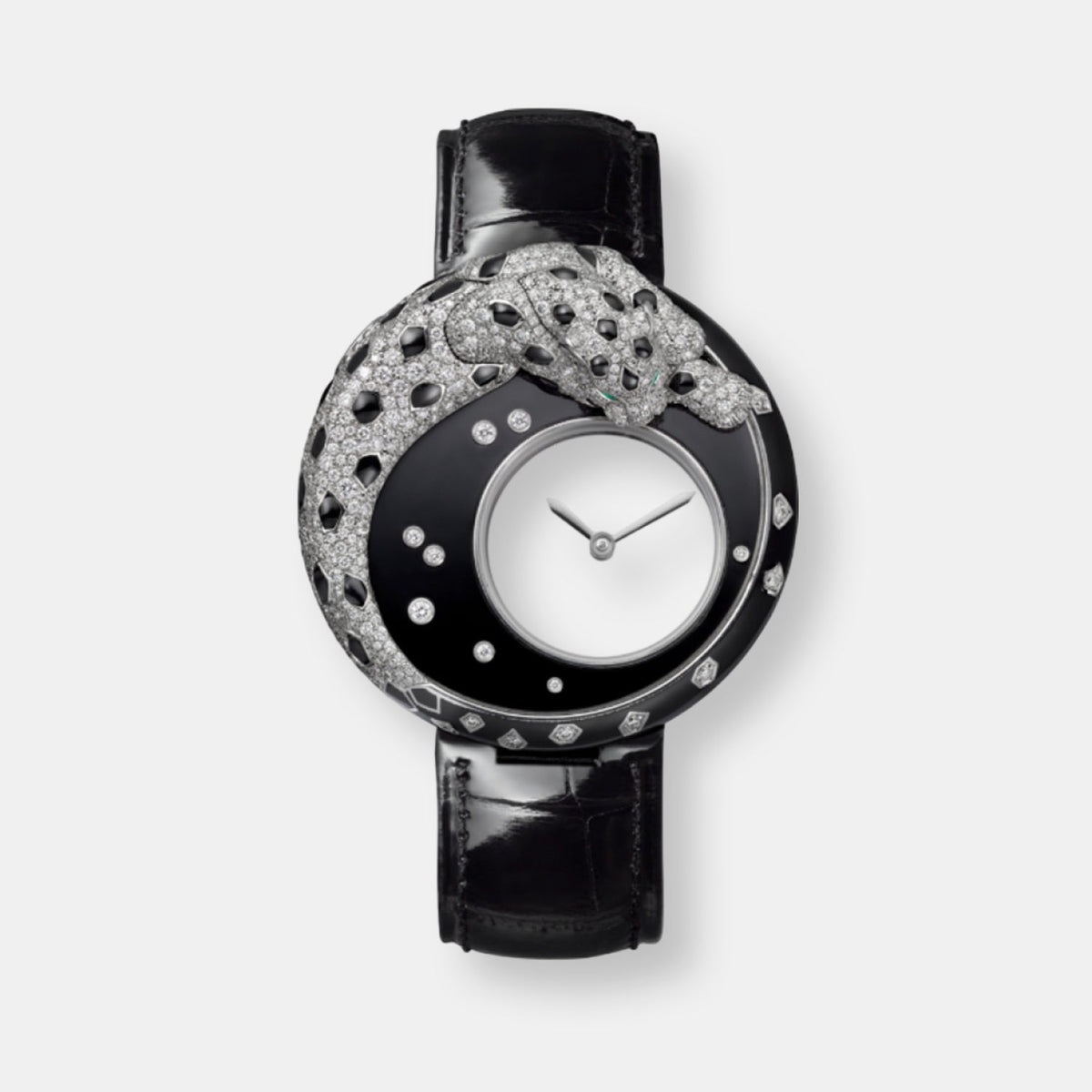 Montre joaillière panthère