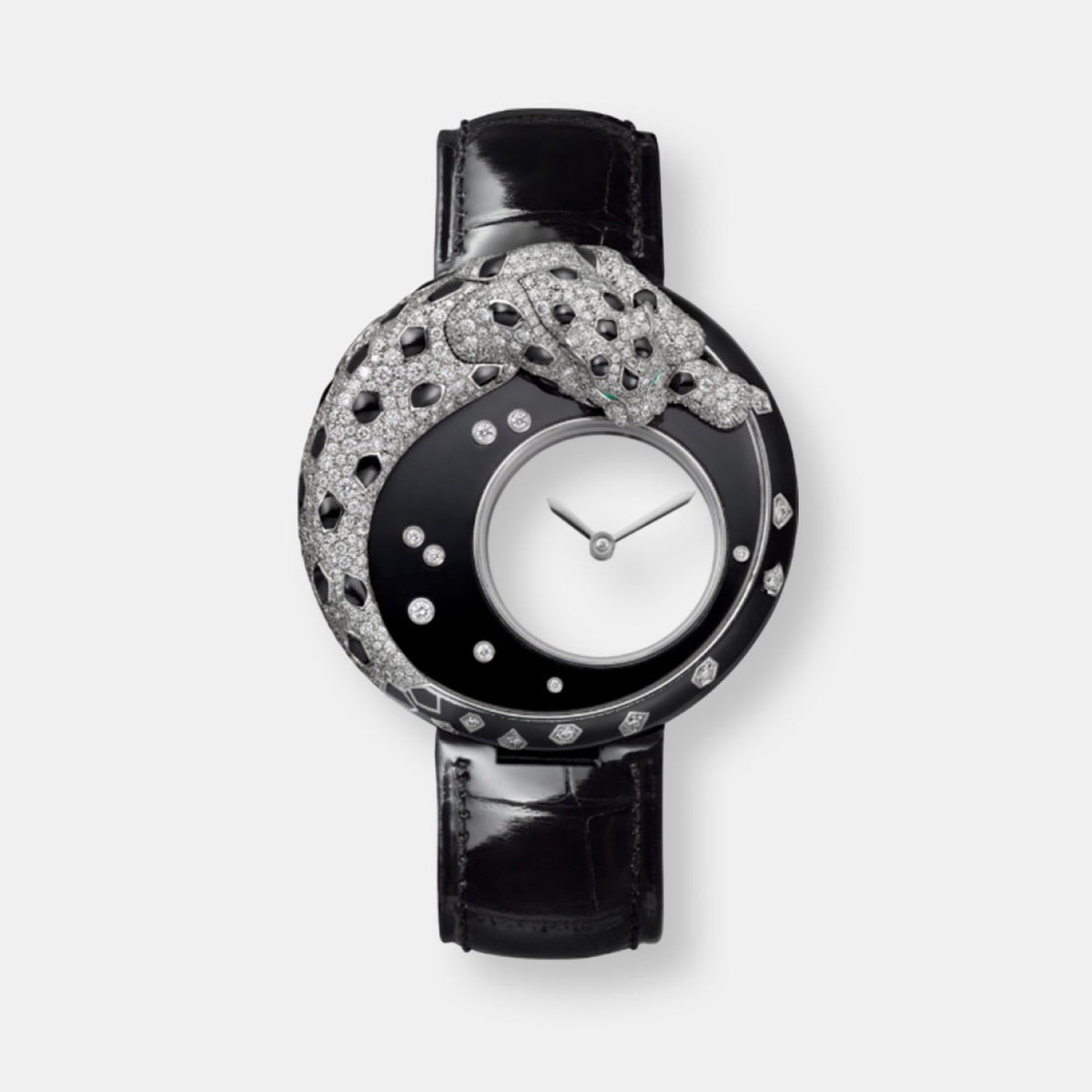 Montre joaillière panthère