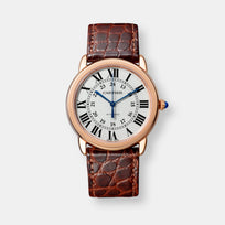 Montre ronde solo de cartier