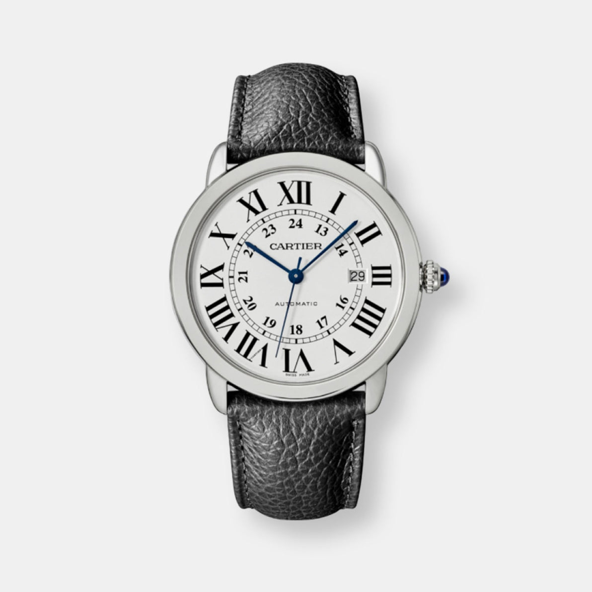 Montre ronde solo de cartier