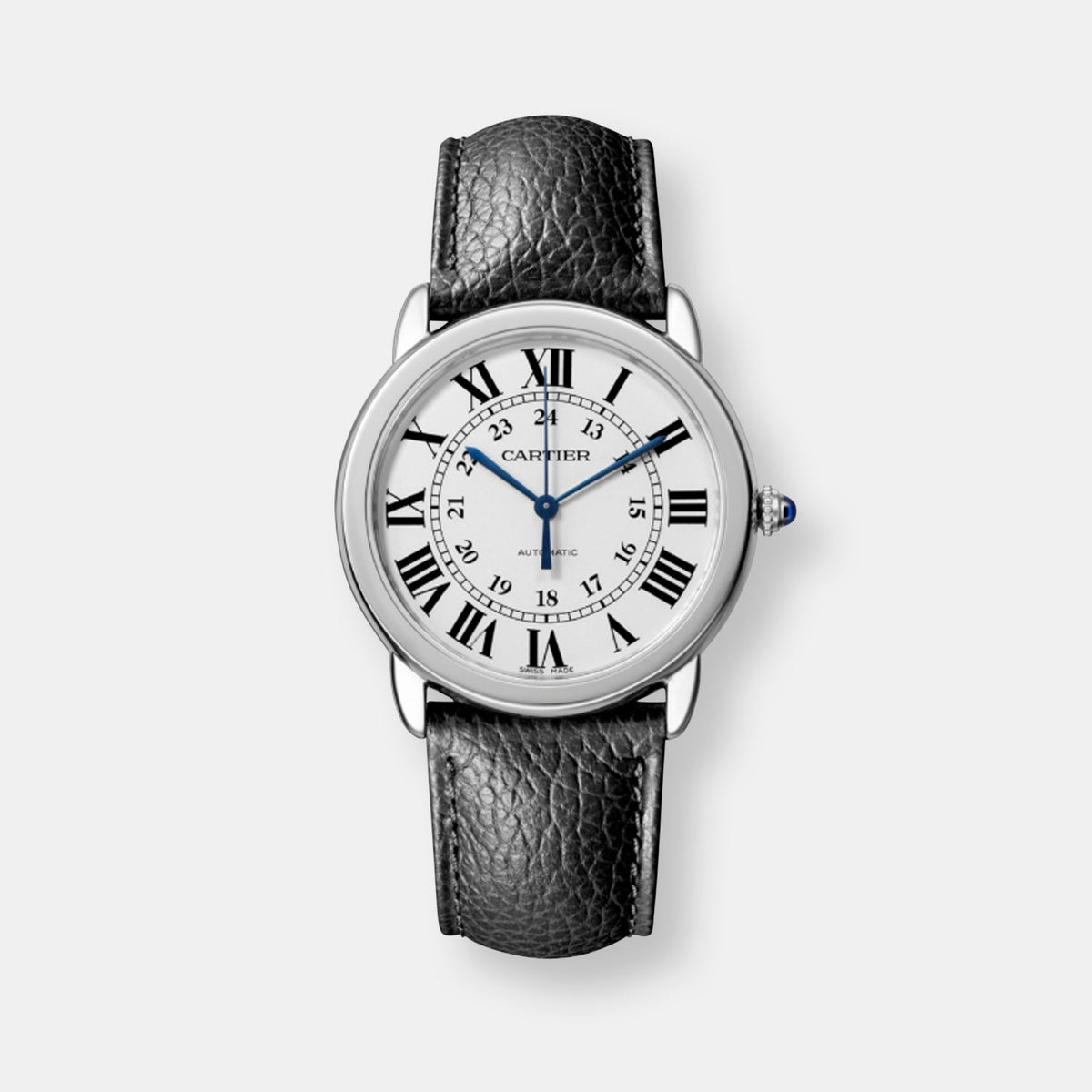 Montre ronde solo de cartier