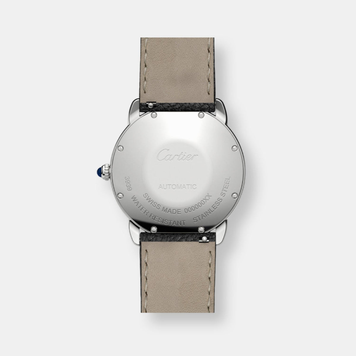 Montre ronde solo de cartier