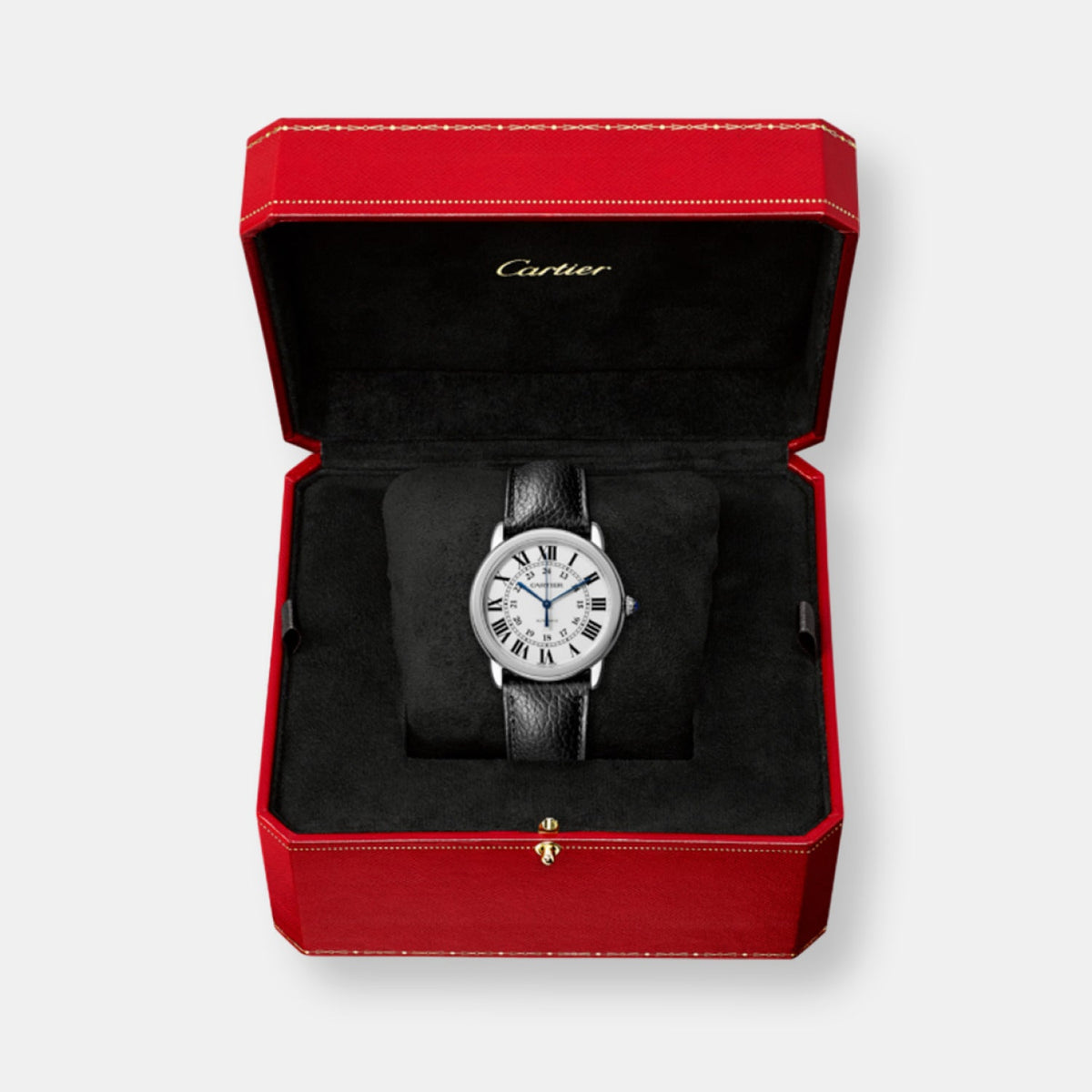 Montre ronde solo de cartier